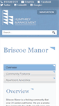 Mobile Screenshot of briscoemanorapartments.com